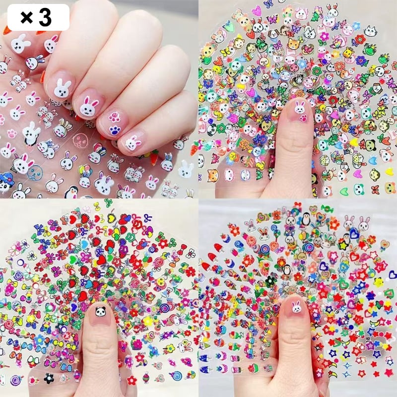 Självlysande Nagelklistermärken För Barn