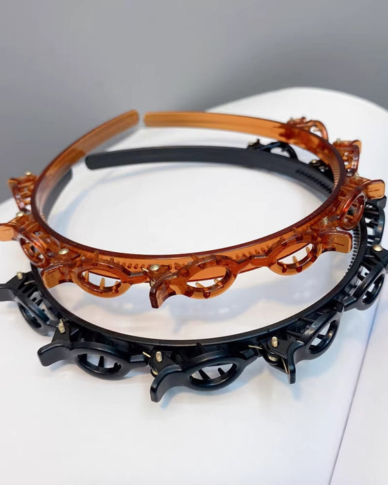 Frisyr Håband Med Klämmor