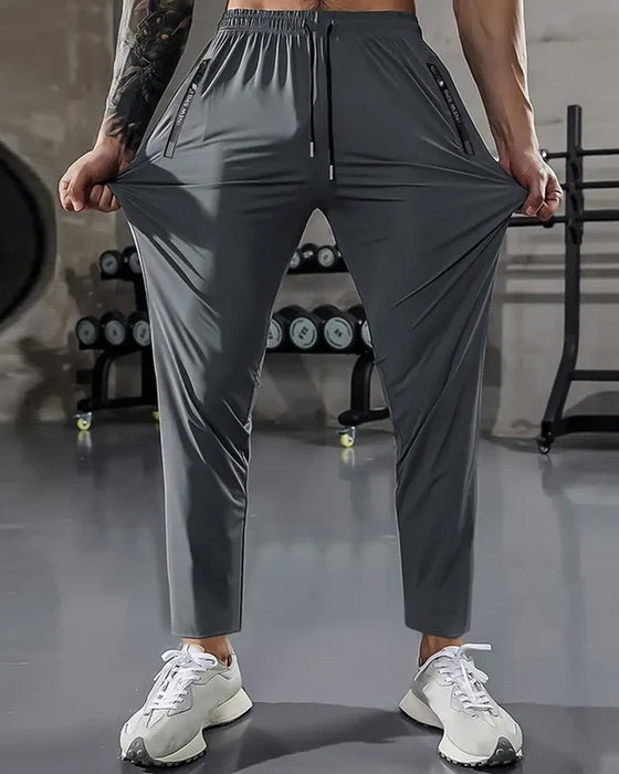 Byxor Hög Töjbarhet Premium Italiensk Svart