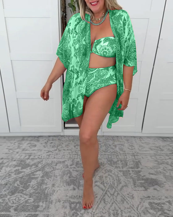 Baddräkt Tre-Delad Semester