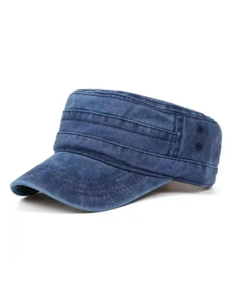 Platt Topp Trendig Keps