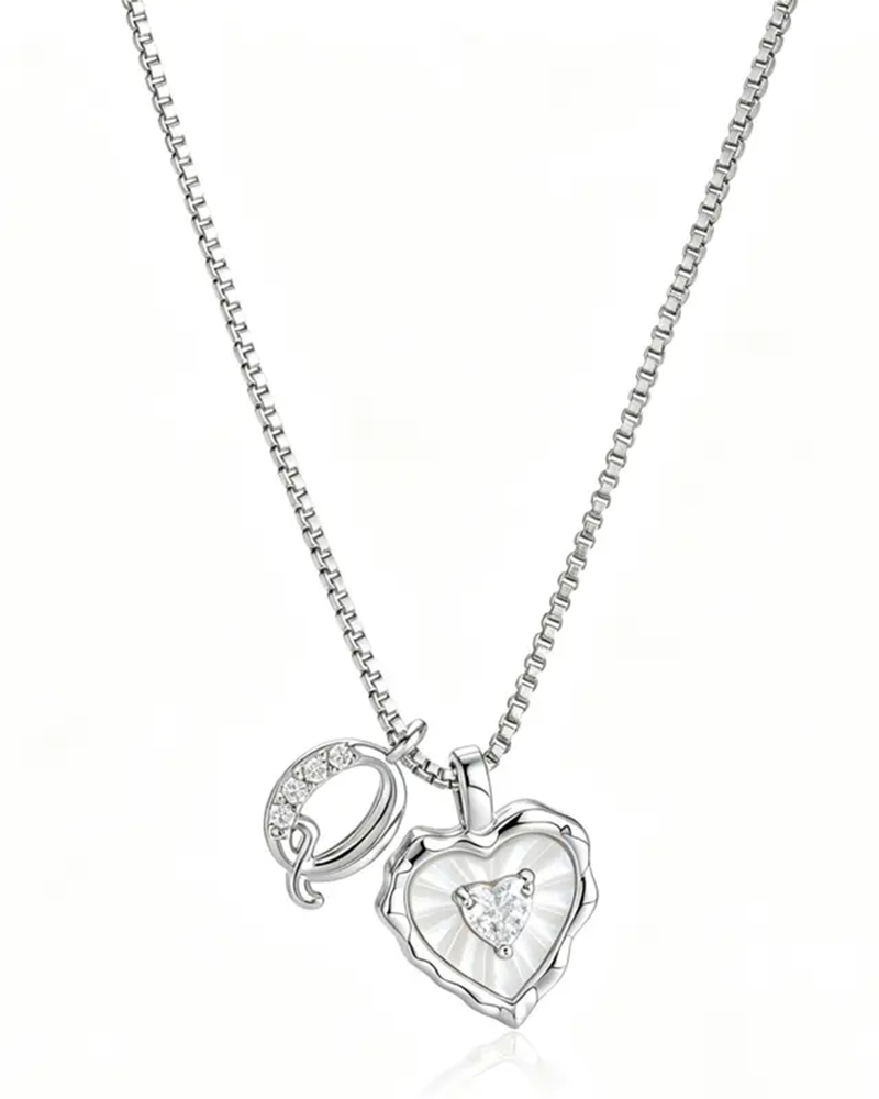 A–Z Mikropave Bokstavspendel Halsband