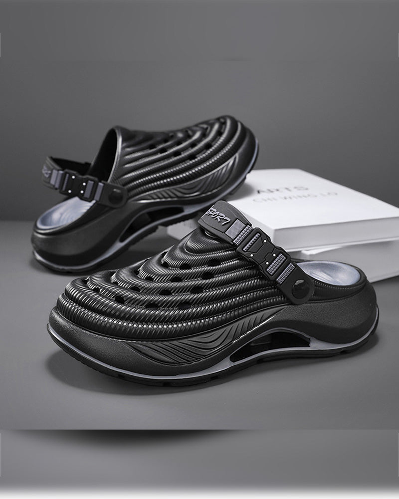 Sandaler Utomhus Tjock Sula Halkfri Luktbeständig Hållbar Snabbtorkande Mjuk Strand