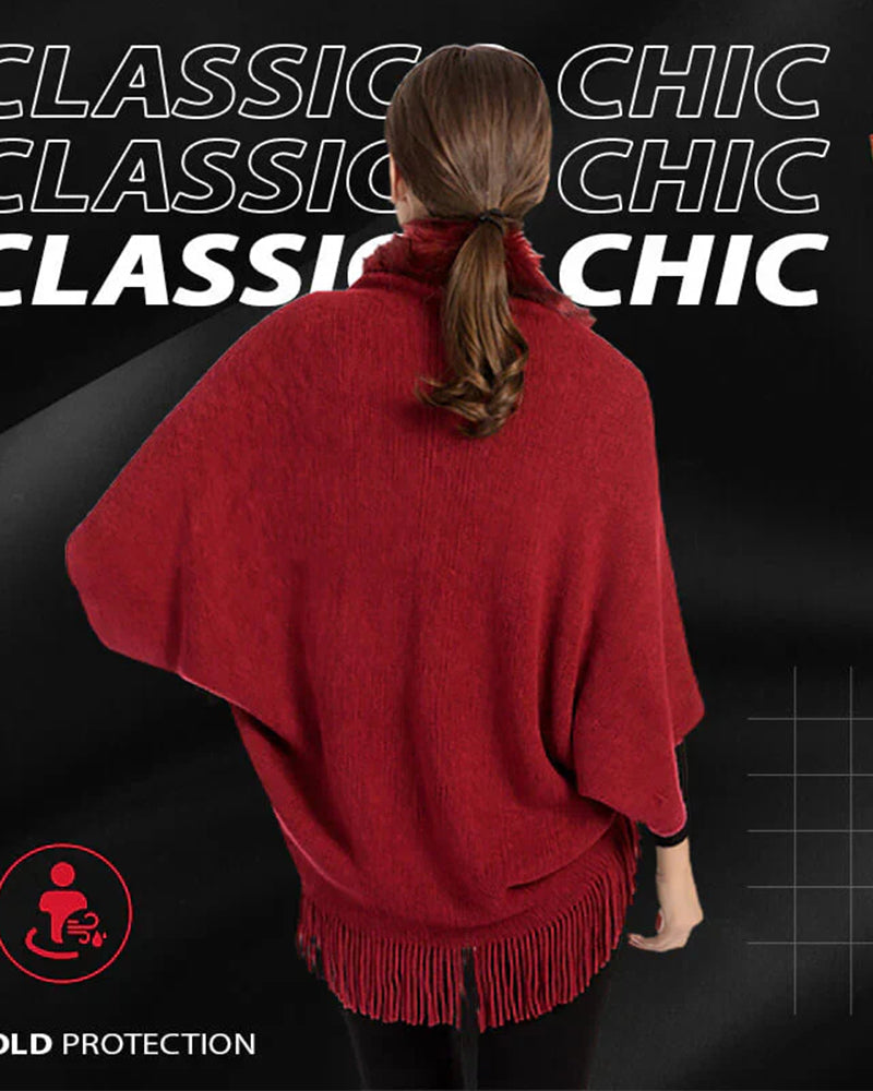 Kappa Moderiktig Tjock Pälsbräm Halsduk