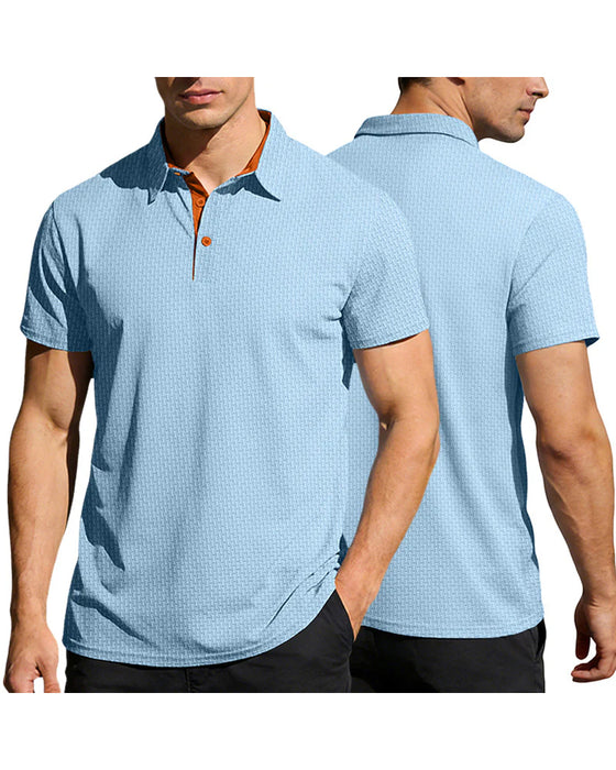 Herr T-Shirt, Enfärgad, Kortsärmad