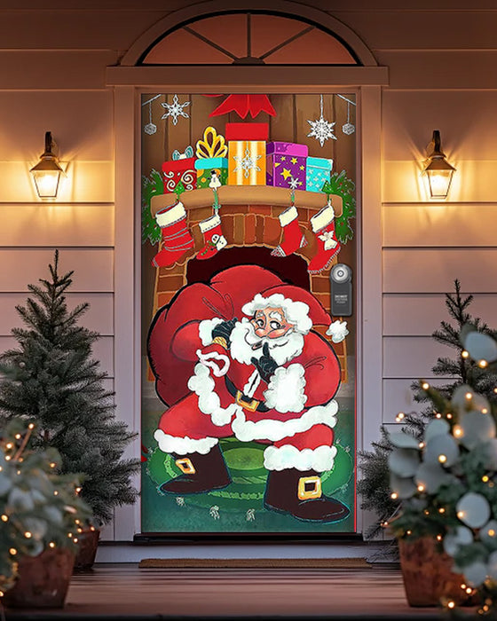 🌟2025 Jul Och Halloween Ytterdörrsdekoration