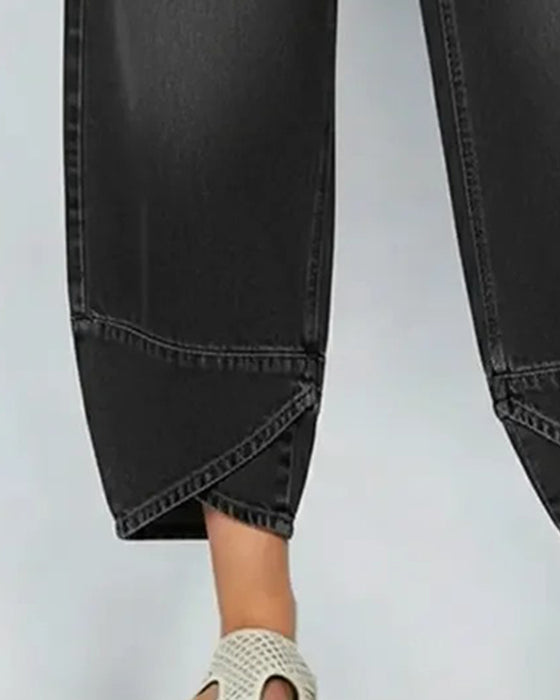 Byxor Denim Lappverk Casual