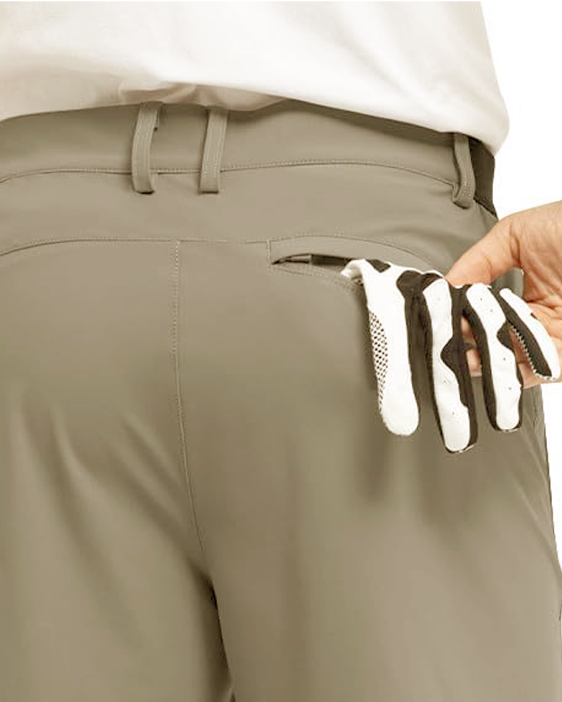 Herrbyxor Stretch Snabbtorkande Casual Arbete Golf