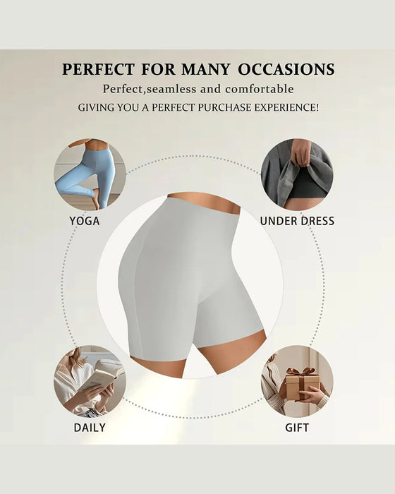 Shorts Mellanhöjd Enfärgad