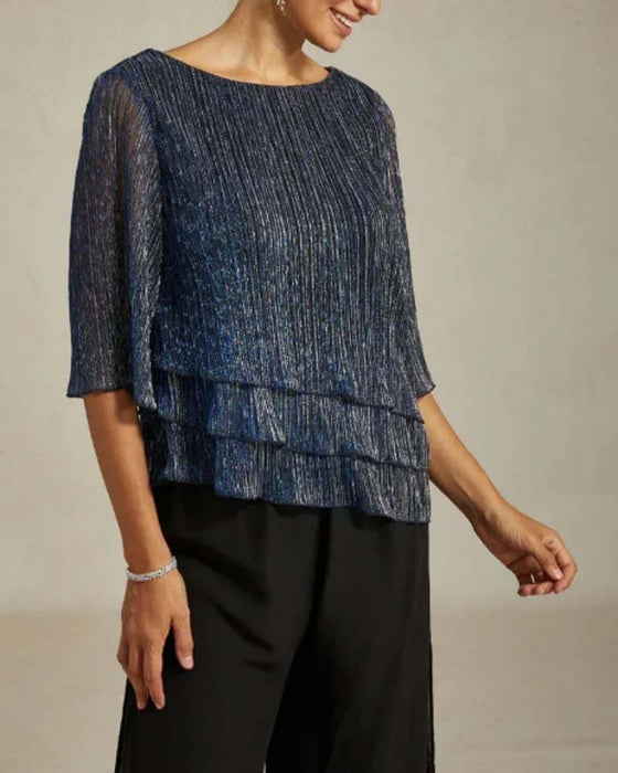 Stilfull T-Shirt Med Rund Hals