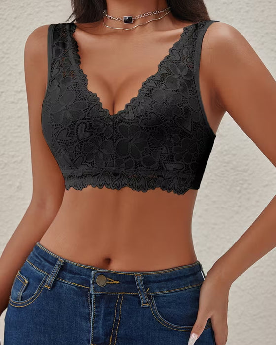 Lingerie Push-up Nahtlös Spets