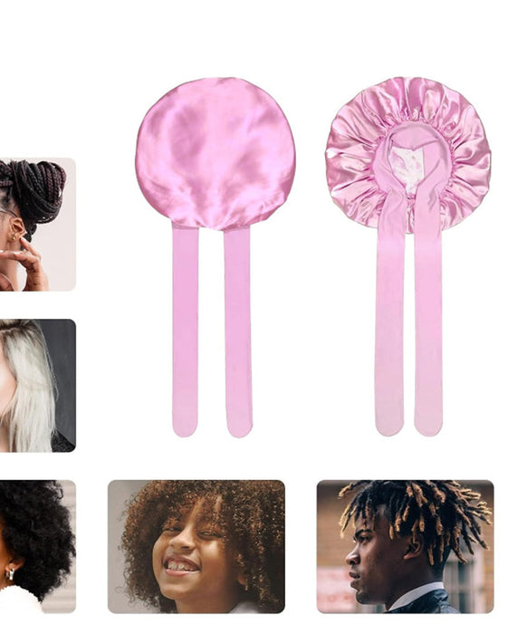 Nattsovmössa i siden i silke