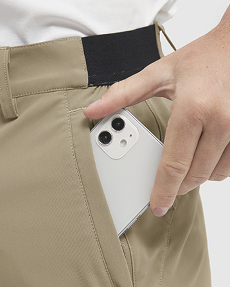 Herrbyxor Stretch Snabbtorkande Casual Arbete Golf