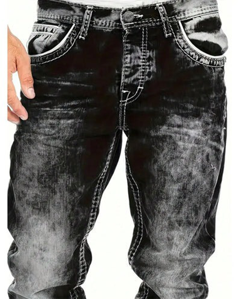 Jeans Casual Hip-Hop