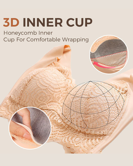 🤩SISTA REA-DAGEN 🔥Ultimat lyft & stöd – Spets-BH i plus size