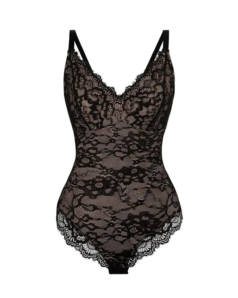 Sexiga Spetsbodys Shapewear För Damkläder