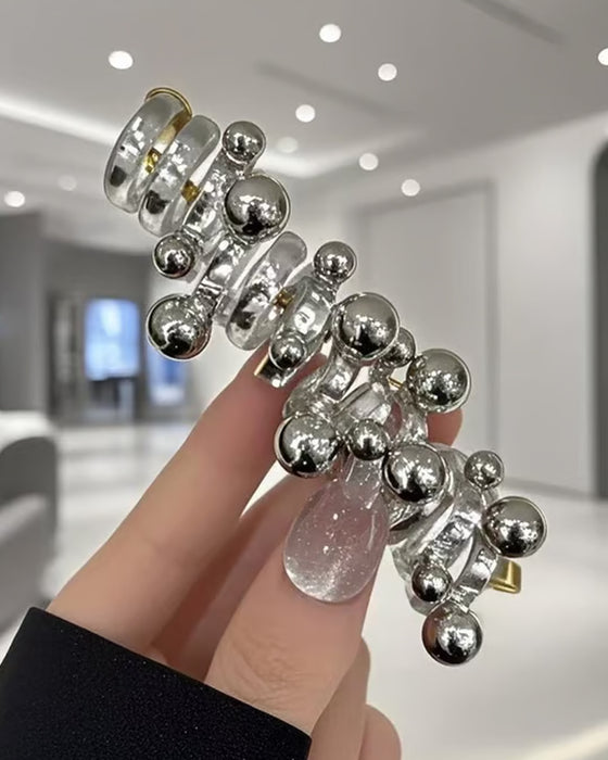 Ingen Skada Mjuk Elastisk Spiralförband För Hår