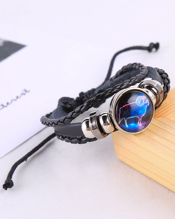 💥Själsarmband💫 Lås Upp Kraften I Ditt Stjärntecken