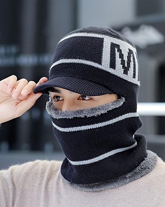 Vinter Varm Pullover Mössa