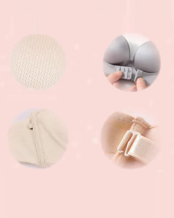 Axelbandslös behå med spänne framtill