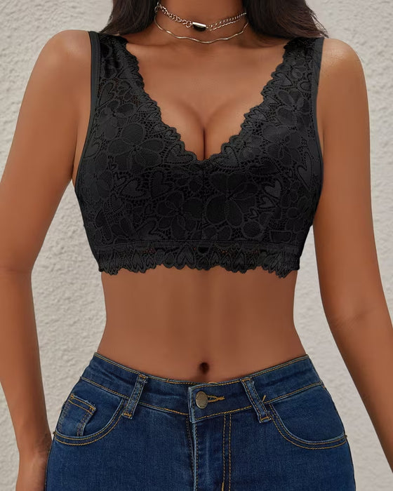 Lingerie Push-up Nahtlös Spets