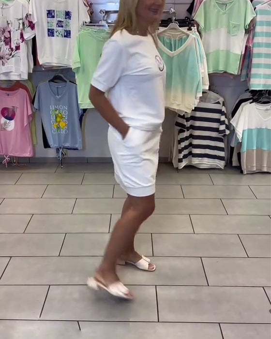 Kostym Mönstrad Stilren Vardaglig