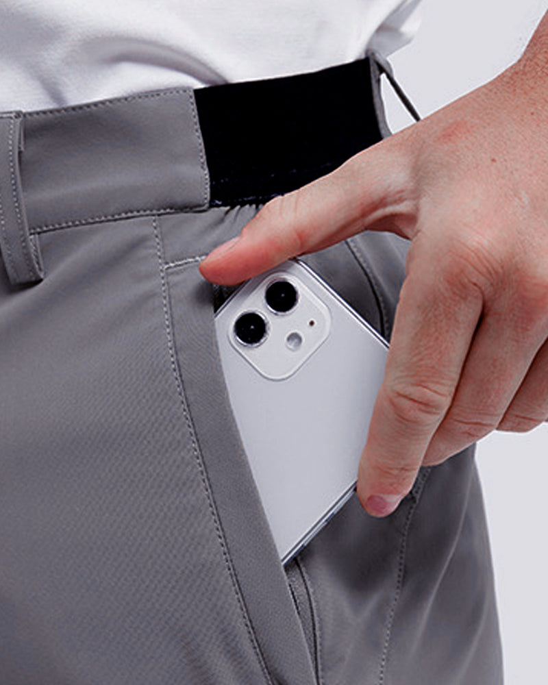 Herrbyxor Stretch Snabbtorkande Casual Arbete Golf