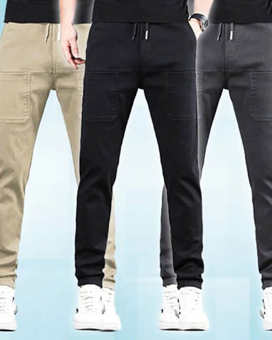 Multipants – Högstretchiga Cargobyxor Med Flera Fickor Och Hög Hållbarhet