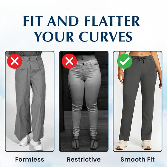 Dambyxor Ultra Stretch IsSilke Komfort Casual