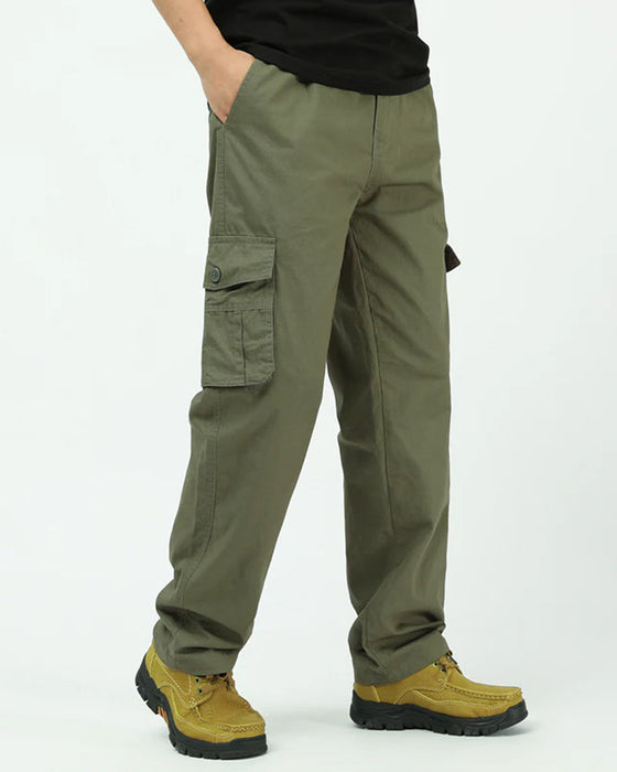 Herr Byxa Casual Hållbar Cargo