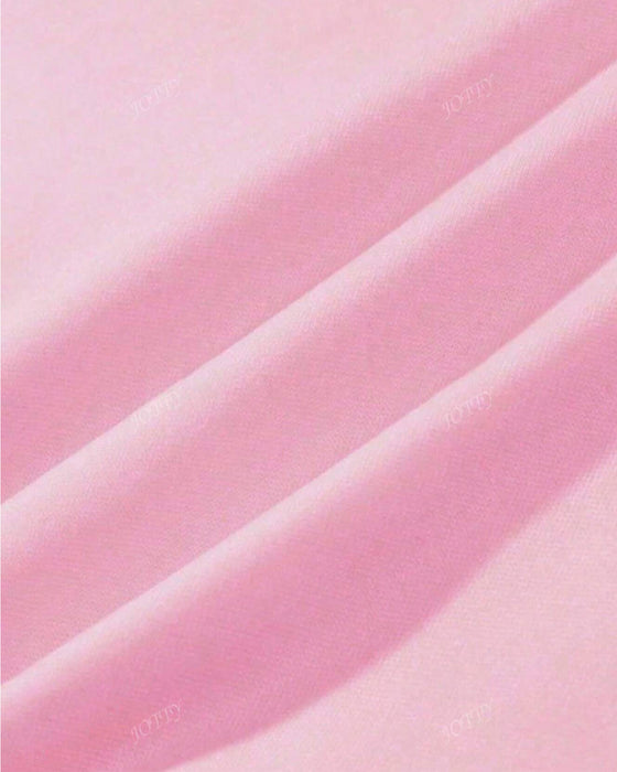 Löst Sittande Jultryck Sweatshirt