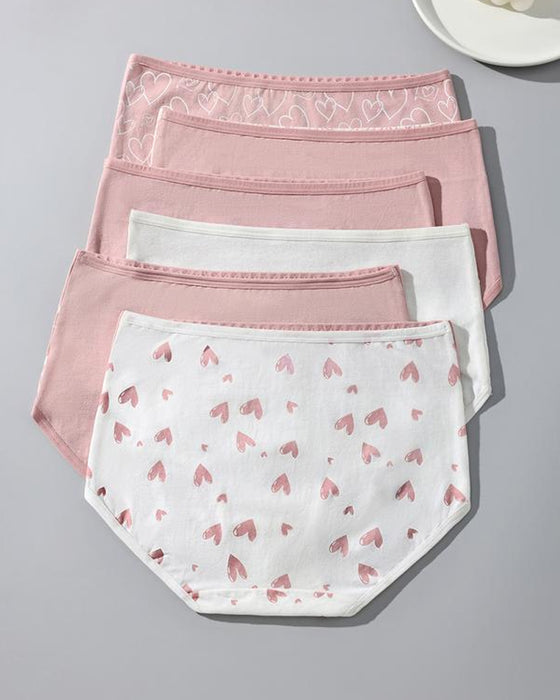 Trosa Damers Söt Kärlek Tryck Mjuk Andningsbar