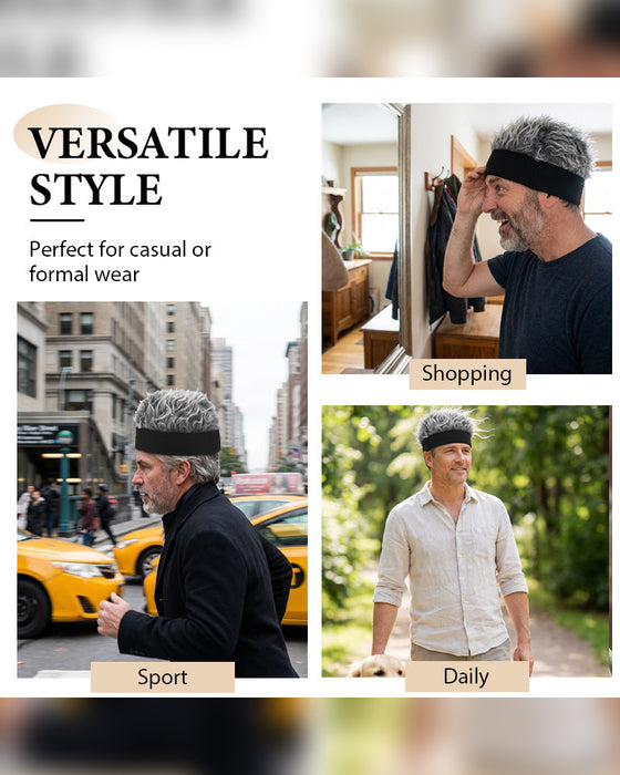 Hatt Herr Unisex Hip-Hop Stil Peruk