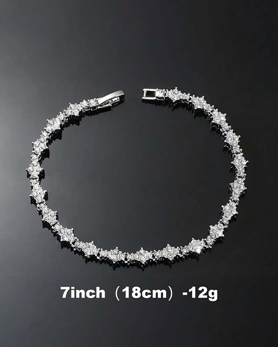 Armband Klassisk Gnistrande Kubisk Zirkonia Minnessmycke