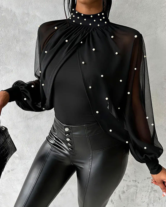 Top Med Elegant Stil Och Lantärnsleeve Design