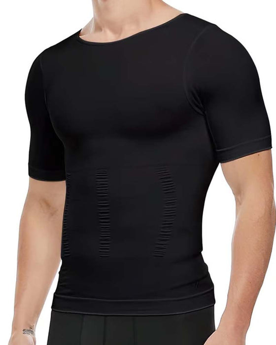 T-Shirt Herr Kortärmad Smalnande