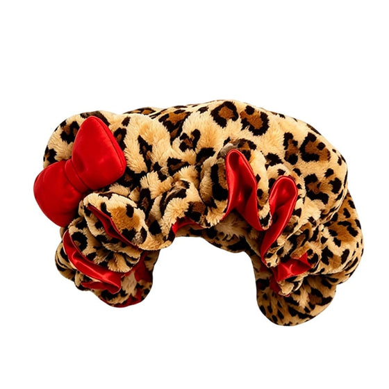 Pannband Leopard Randig 3D Hår