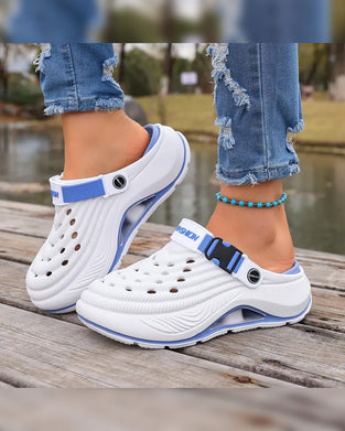 Sandaler Utomhus Tjock Sula Halkfri Luktbeständig Hållbar Snabbtorkande Mjuk Strand