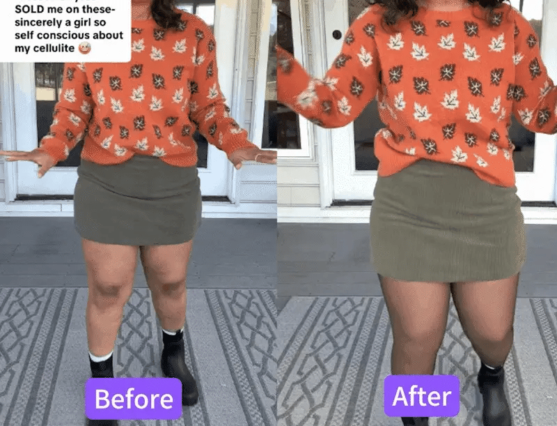 Fodrade Shapingleggings Med En Söm