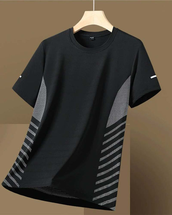 T-Shirt Sida Rand Herr Is Silke