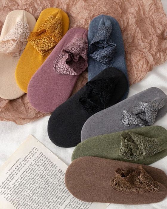 Nya mode Spetsvärmare Strumpor