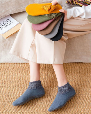 Nya mode Spetsvärmare Strumpor