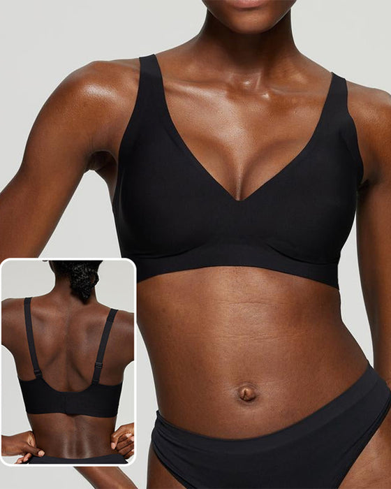 Underwire Komfort Djup V Bh Utan