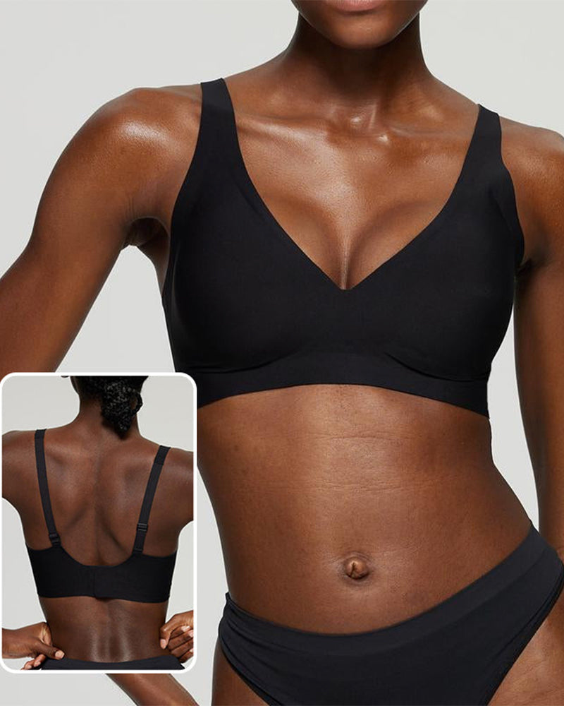 Underwire Komfort Djup V Bh Utan