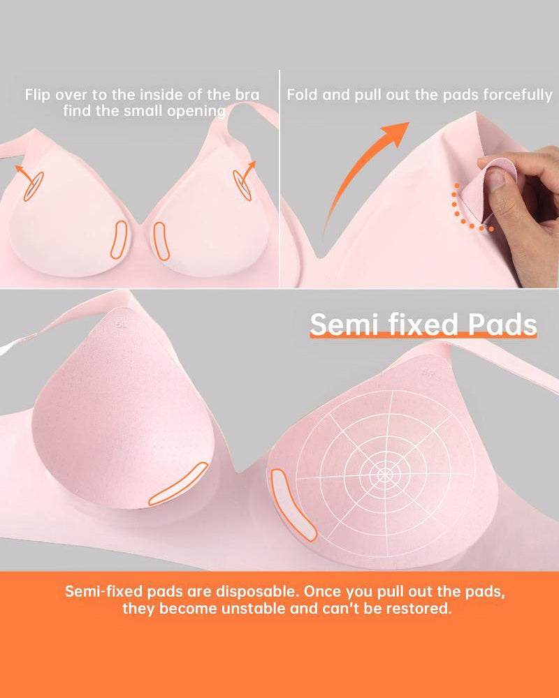 Underwire Komfort Djup V Bh Utan