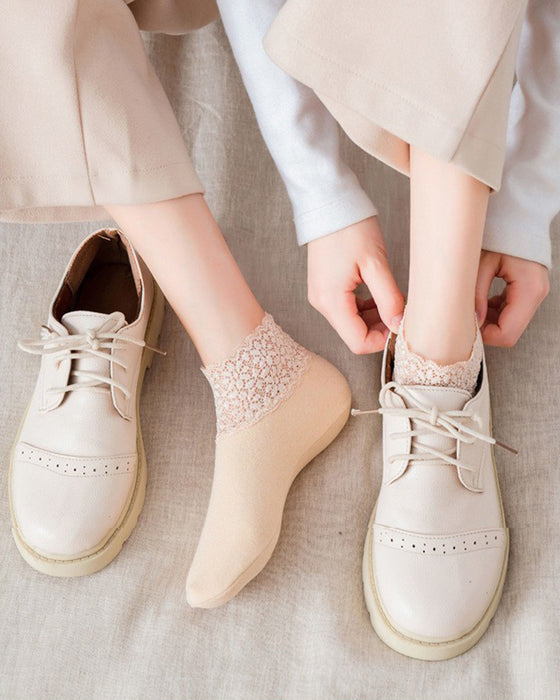 Nya mode Spetsvärmare Strumpor