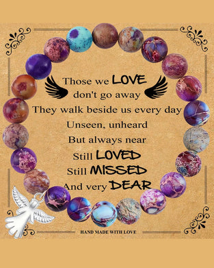 Änglavingar helande kristallarmband