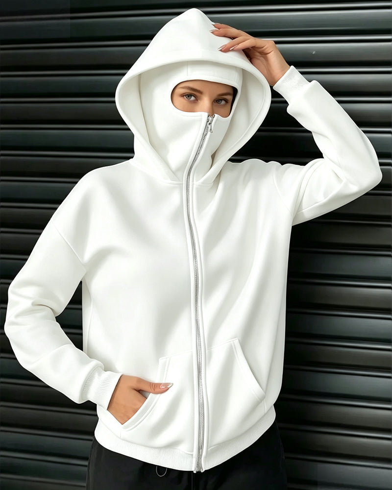 Kappa Huvtröja Casual Dragkedja Sweatshirt