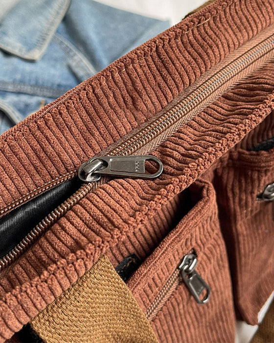 Enfärgad manchesterväska