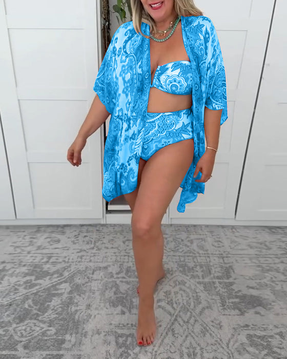 Baddräkt Tre-Delad Semester